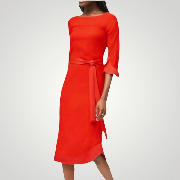 Banana Republic Dresses & Skirts - Banana Republic Flounce Sleeve Dress